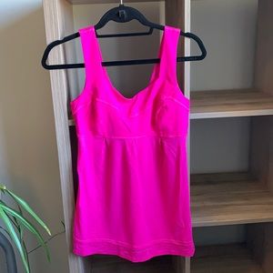 Lululemon pink Tame Me Tank